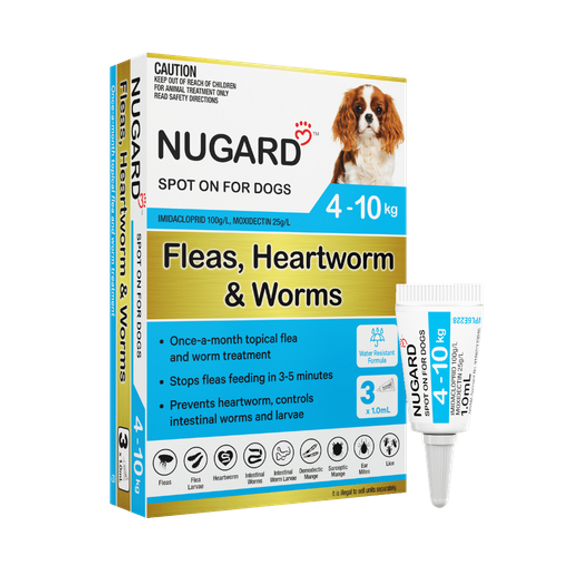 Nugard for Small Dogs 4-10kg Aqua - 3 Doses Nugard for Small Dogs 4-10kg Aqua - 3 Doses
