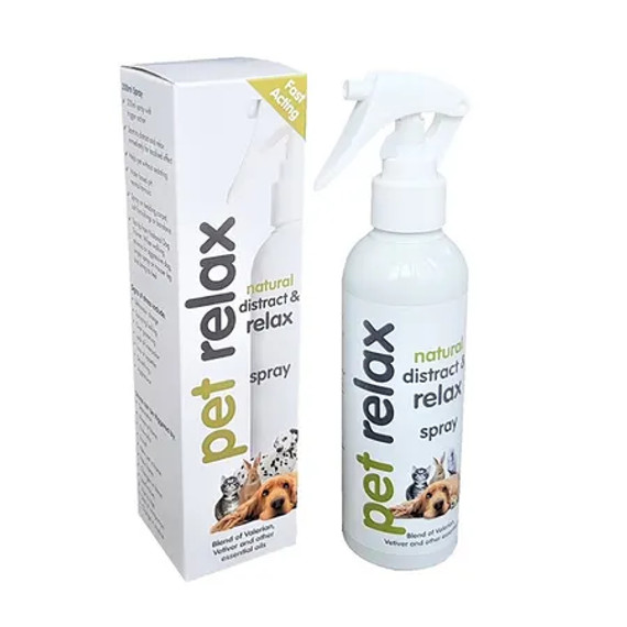 Pet Relax Natural Distract & Relax Spray for Pets 200ml Pet Relax Natural Distract & Relax Spray for Pets 200ml