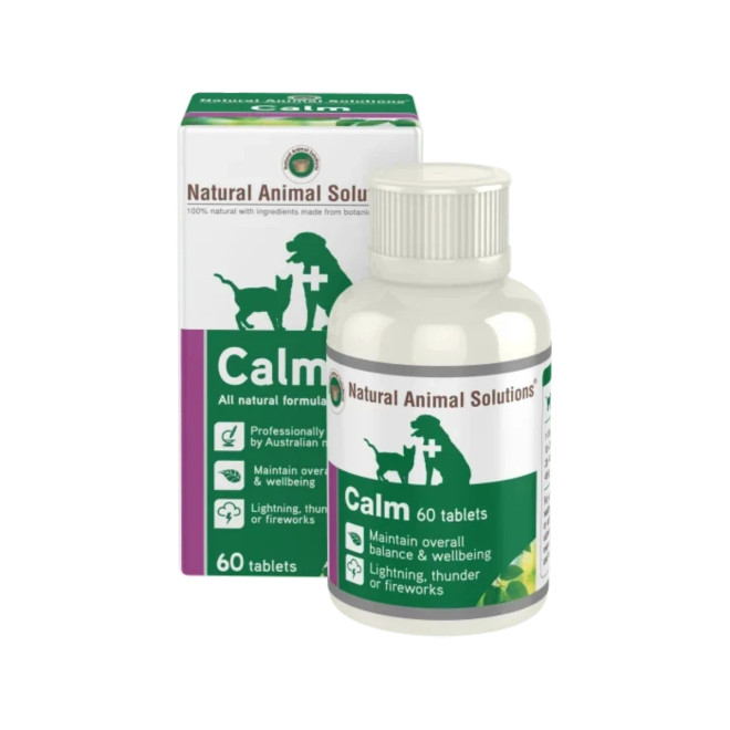 Natural Animal Solutions Calm Tablets - 60pk
