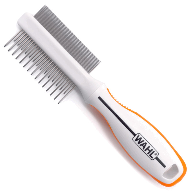 Wahl 2-in-1 Finishing & Flea Comb for Cats & Dogs