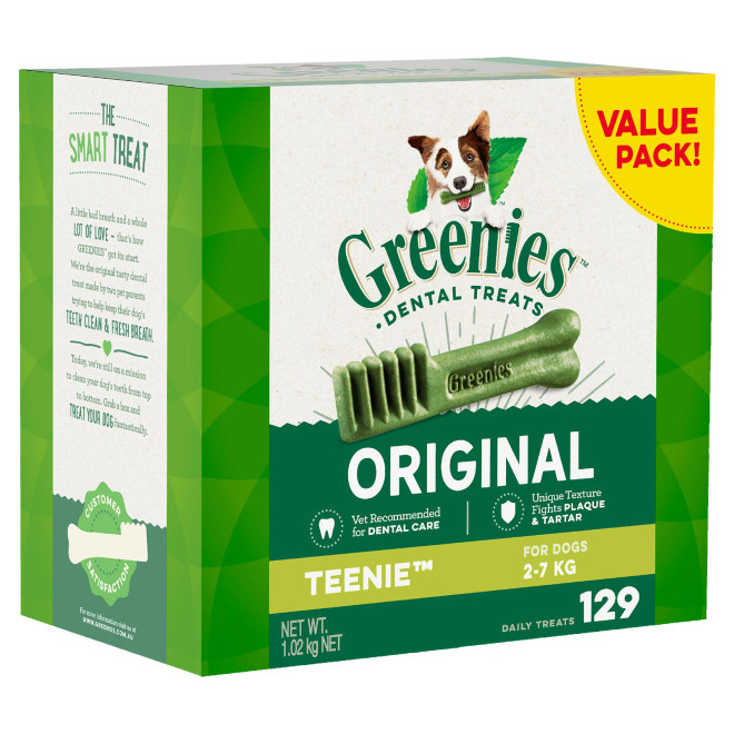 Greenies Original Teenie Dog Treat (1kg)