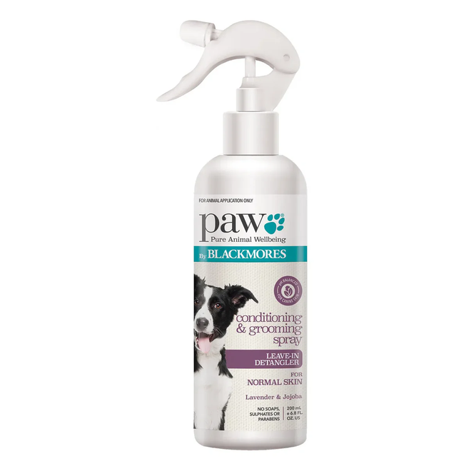 PAW Lavender Conditioning & Grooming Spray for Dogs 200ml PAW Lavender Conditioning & Grooming Spray for Dogs 200ml