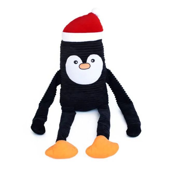 Zippy Paws Holiday Crinkle Jumbo Penguin 