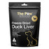 The Paw Grocer - Black Label Freeze Dried Duck Liver for Dogs 72g