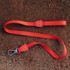 Front view of the Zee.Dog NeoPro Red Leash range.