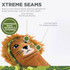 Outward Hound Xtreme Seamz Squeaker Dog Toy - Lion