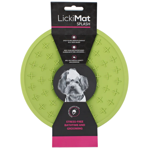 LickiMat Splash - Interactive Slow Feeder and Treat Dispenser for Pets
