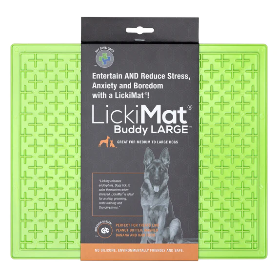 LickiMat Classic Buddy XL - Fun & Healthy Slow Feeder for Pets
