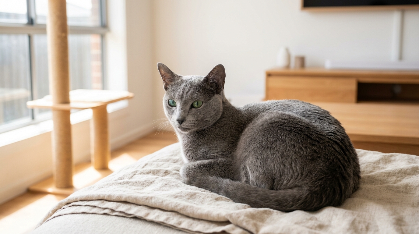 Russian Blue Cat: Breed Profile, Temperament, and Care Guide