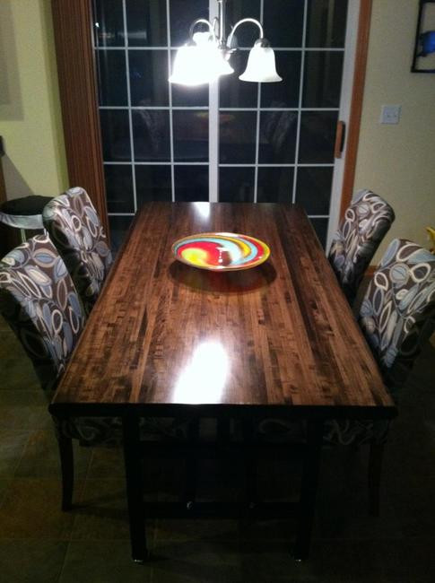 Kitchen Table Steel Logic