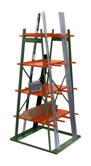 Vertical Storage Rack Double Sided