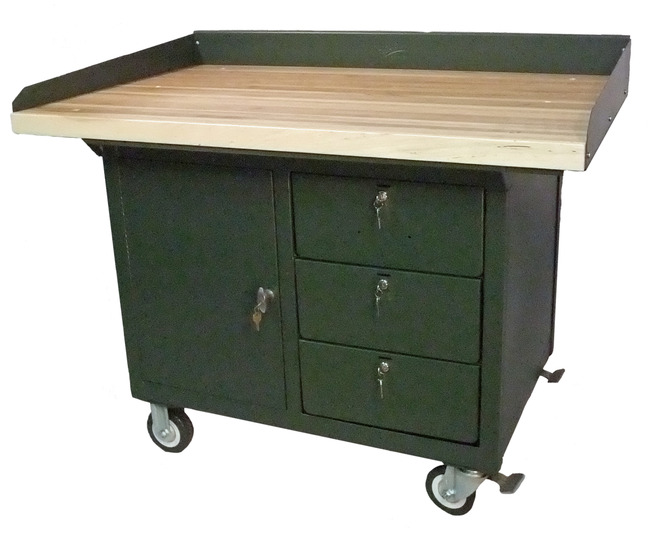 Mobile Workbenches Made in USA Industrial Heavy Duty Workbenches