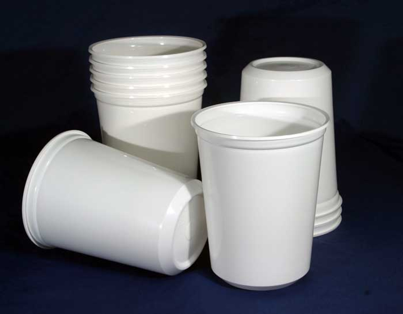 White Plastic Cups (50 Piece(s))