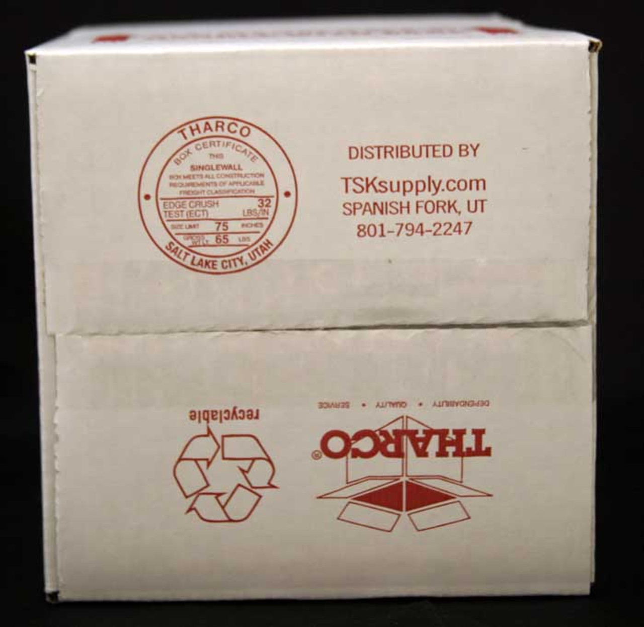 7x7x6 Insulated Shipping Box with 1/2" Foam 60 Pack