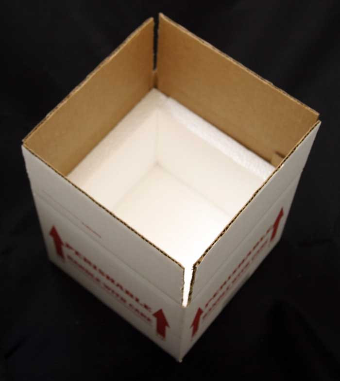 thumbnail image 2 of 30 Heavy Duty Styrofoam Liners For 7x7x6 USPS Shipping Boxes, Insulated Packing, Unbranded 2 of 4