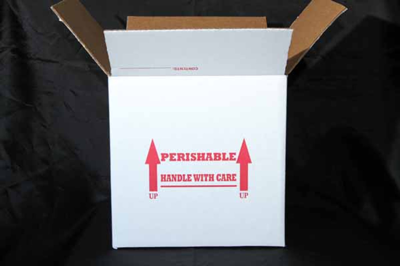 10x10x10 Insulated Shipping Box with 3/4" Foam 49 Pack