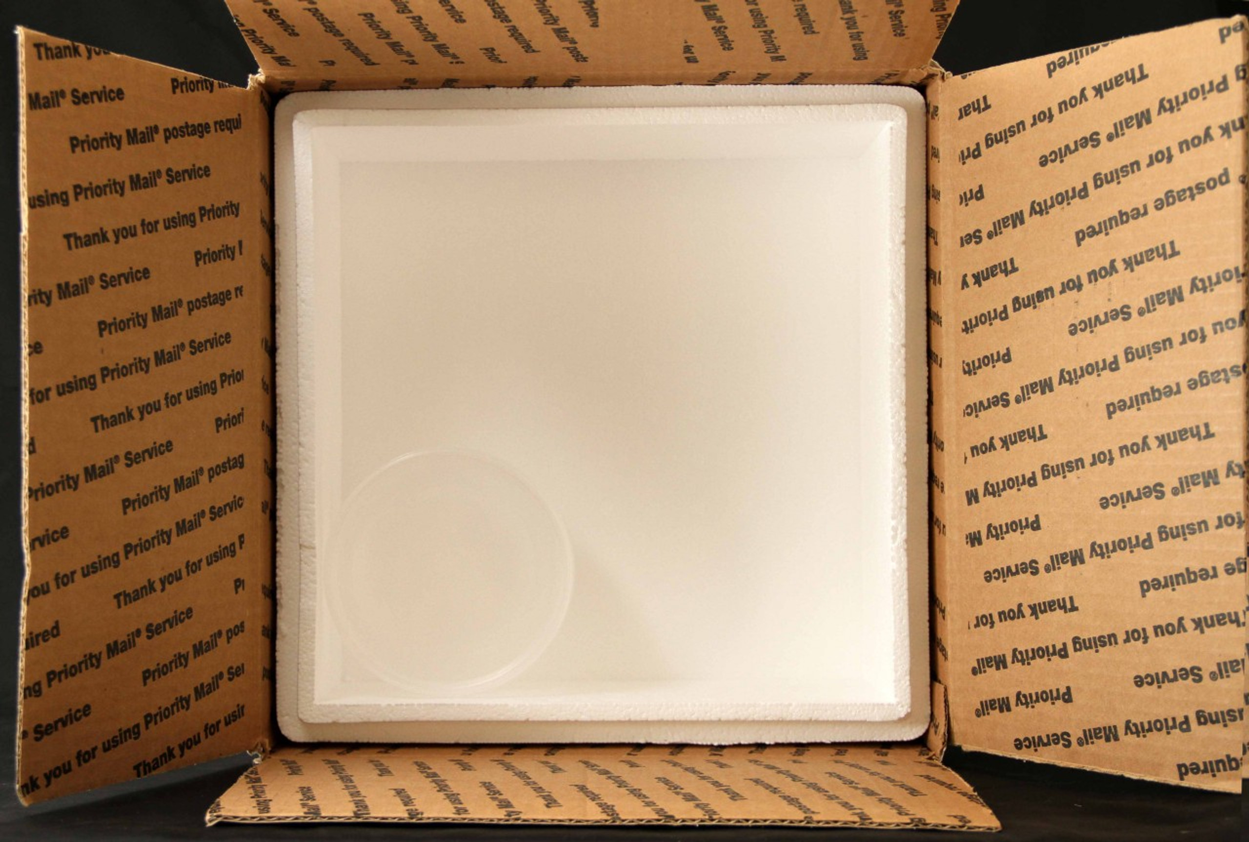 USPS Medium Priority Mail Styrofoam Box 4 Pack TSK Supply