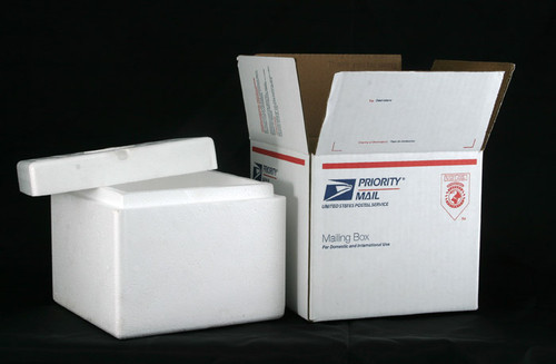 Molded 7x7x6 EPS USPS box (2 Pack) - TSK Supply