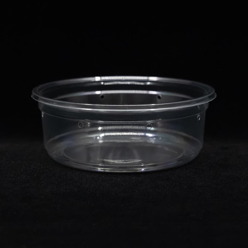 Pinnpack 12oz Clear 4.5 Dia. Deli Cups 500 Ct (Not Punched) - TSK Supply
