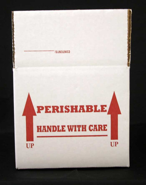 7x7x6 Insulated Shipping Box with 1/2" Foam 15 Pack