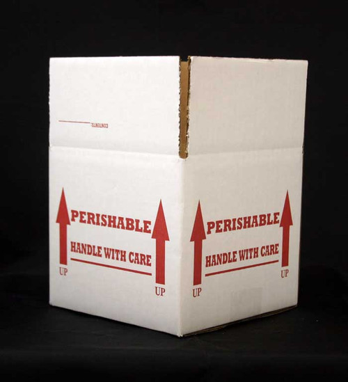 7x7x6 Insulated Shipping Box with 1/2