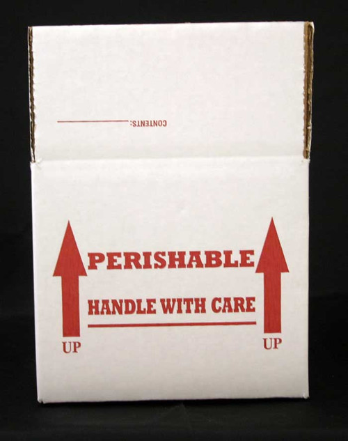 7x7x6 Insulated Shipping Box with 1/2" Foam 120 Pack