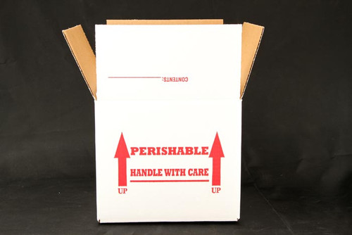 8 x 8 x 7 Insulated Shipping Box with 1/2" Foam 50 Pack