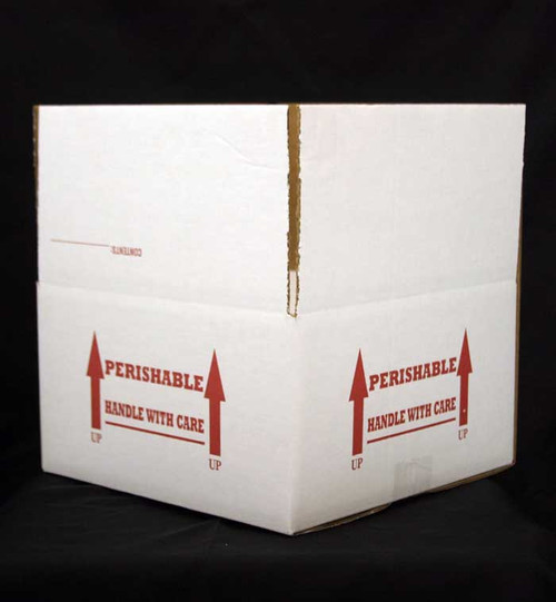 11x11x6 Insulated Shipping Box with 1/2" Foam 48 Pack