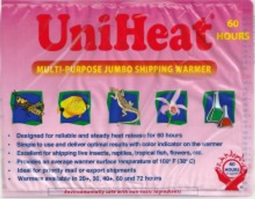 25 Pack 60 Hour UniHeat Shipping Warmer Quick Ship Free Shipping!
