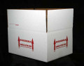 15x11x7 Insulated Shipping Box with 1/2" Foam 8 Pack