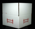 16 X 16 X 8  Insulated Shipping Box with 1/2" Foam 50 Pack