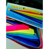 6 ft. 5 Ply Streamers/Neon/Hemmed