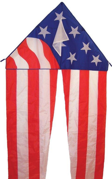 55 Inch Patriotic Delta With Tails
