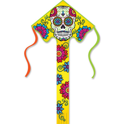 Large Easy Flyer Kite (Sugar Skull)