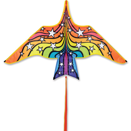 Thunderbird Kite -  5 Ft. Rainbow Stars