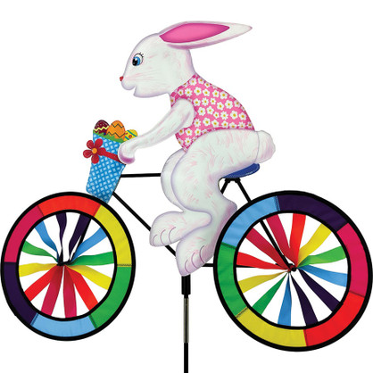 Biker Lawn Spinner - Bunny
