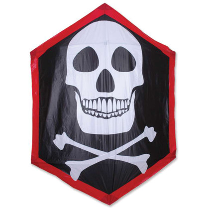 Skull - Crossbones  -  Rokkaku Kite