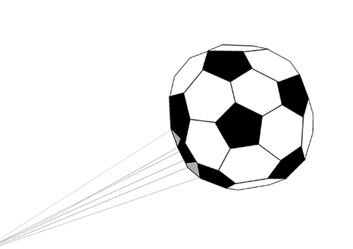 Soccer Ball - 27" Black/White