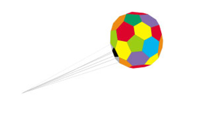  18" Soccer Ball (Rainbow)