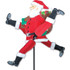 Whirligig Spinner - Running Santa