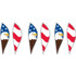 16 in. Hot Air Balloon - Patriotic Eagle