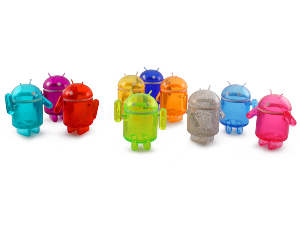 Android Mini Rainbow Set