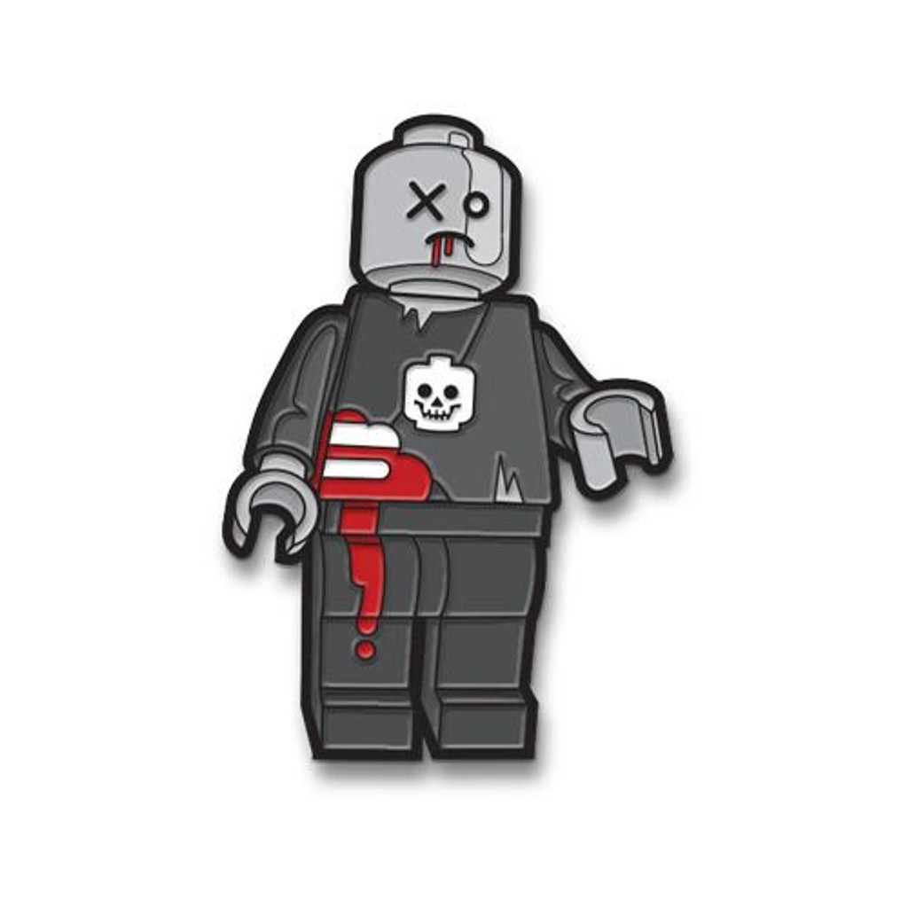 Block of the Dead Enamel Pin