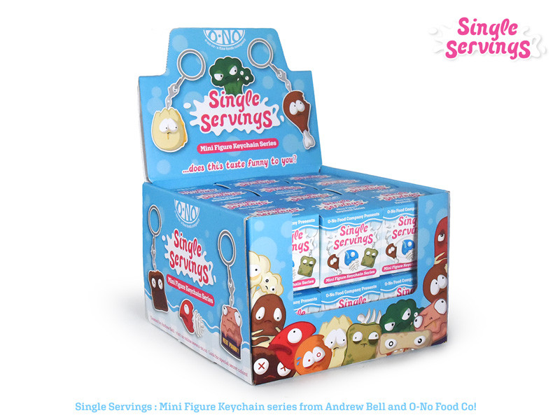 O-No Single Serving keychains - Dead Zebra, Inc Shop