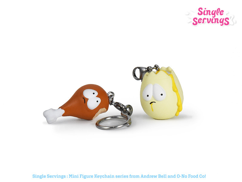 O-No Single Serving keychains - Dead Zebra, Inc Shop