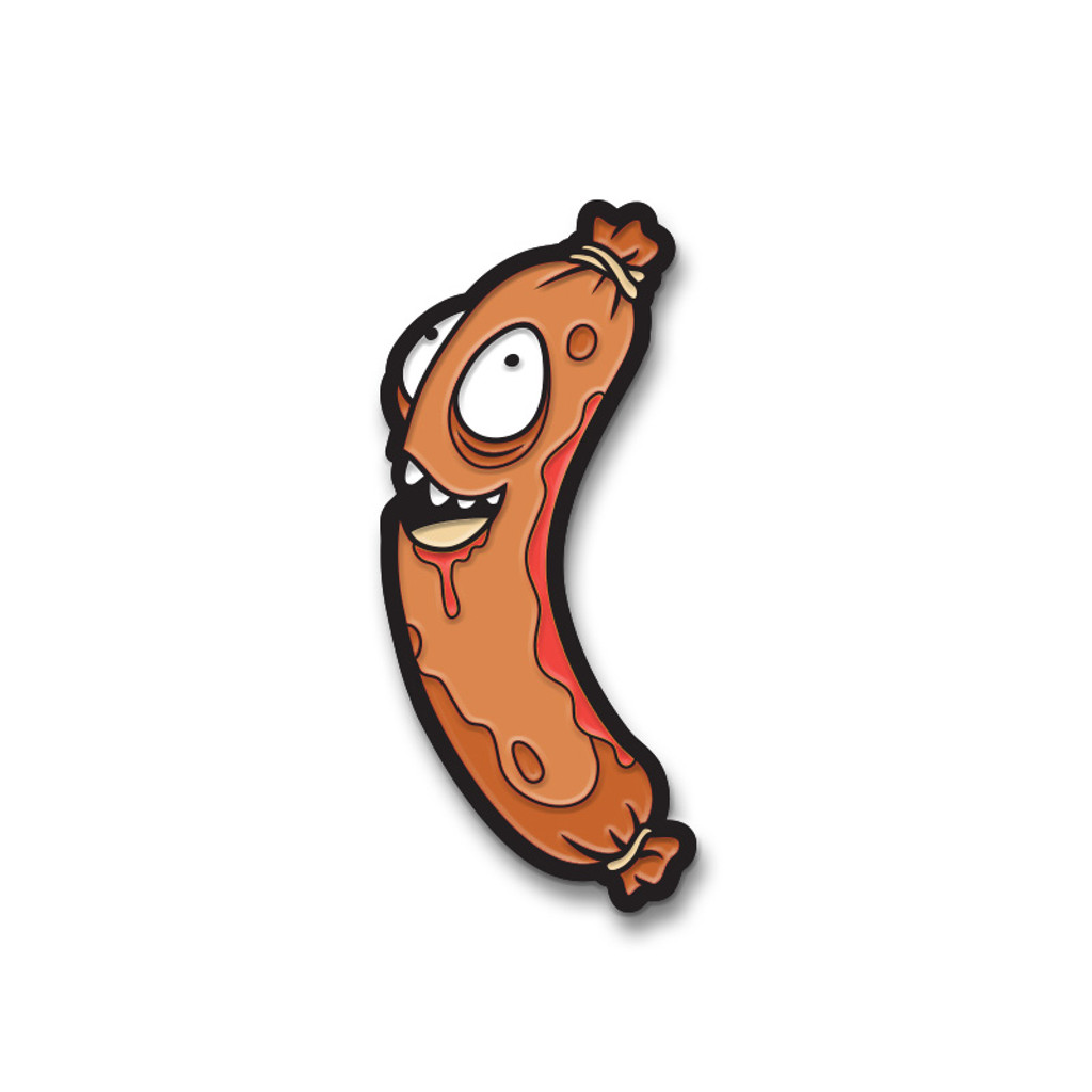 Bratwurst Enamel Pin