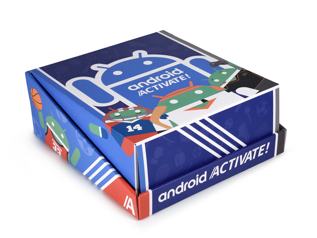 Android mini collectible figures Android Activate! Sports theme series