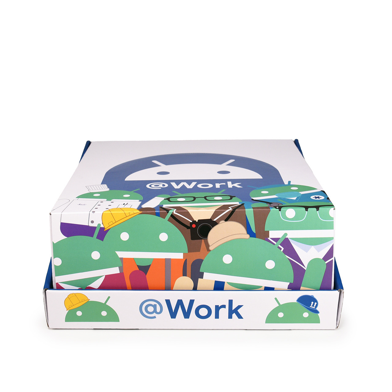 Android mini collectible figures Android @Work career worker theme