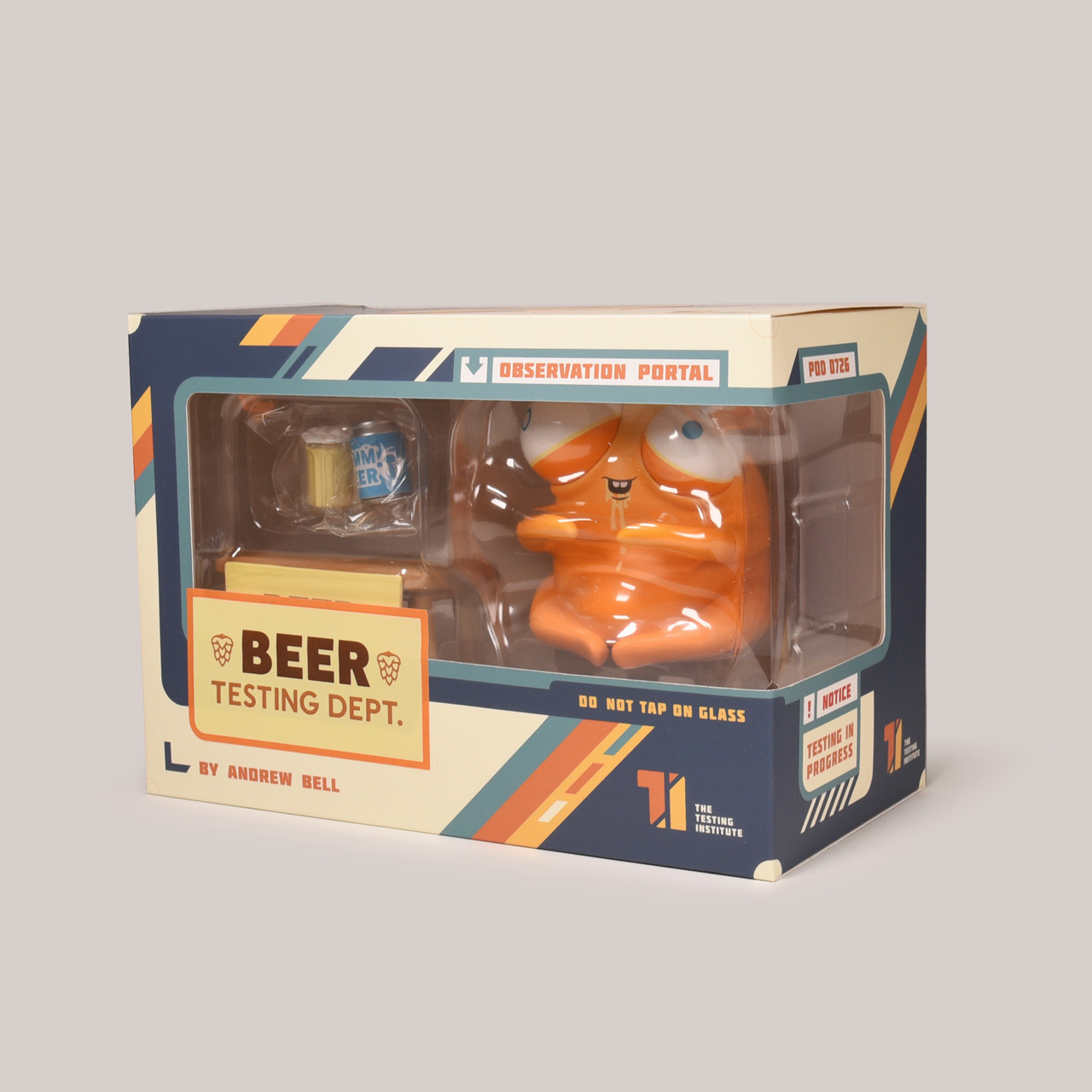 キリンビール　ストアディスプレイ　置物　オブジェ　アドバタイジング　ノベルティ Beer Testing Dept.