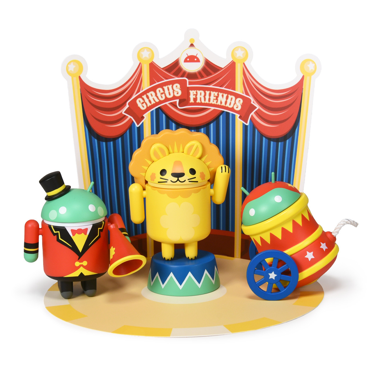 激レア インディFriends 9 Android Mini Collectible - Circus Friends